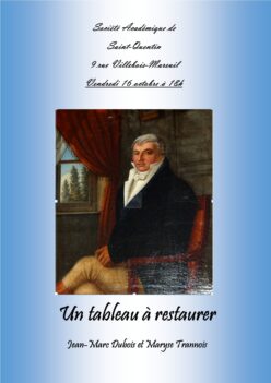 Un tableau à restaurer